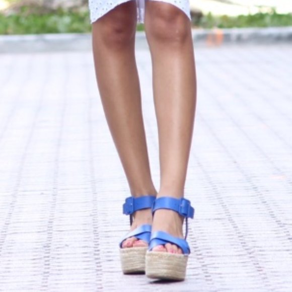 Celine Criss Cross Leather Espadrille Sandals - Picture 10 of 13